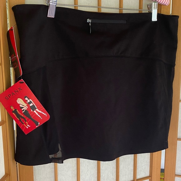 SPANX Wrap & Go Black Tie-Front Skirt We’ve Git Your Butt Covered SZ L/XL NWT - Picture 7 of 11